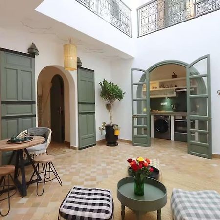 Riad Ptit Kech, Bassin Terrasse - Petits Dejeuners Marrakesh Buitenkant foto