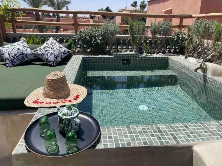 Riad Ptit Kech, Bassin Terrasse - Petits Dejeuners Marrakesh Buitenkant foto